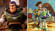 Imagens promocionais de "Lightyear" e "Toy Story" - Divulgação/Pixar