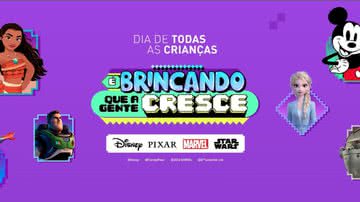 Imagem promocional da campanha da Disney Brasil - Divulgação/ The Walt Disney Company Brasil
