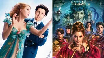 Imagens promocionais de 'Encantada' (2007) e 'Desencantada' (2022) - Divulgação/Disney