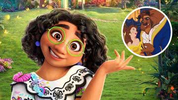 Imagem promocional de ‘Encanto’ e ‘A Bela e a Fera’ - Divulgação/ Disney