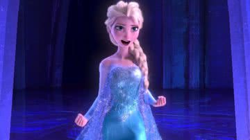 Elsa, personagem de 'Frozen: Uma Aventura Congelante' - Reprodução/Disney