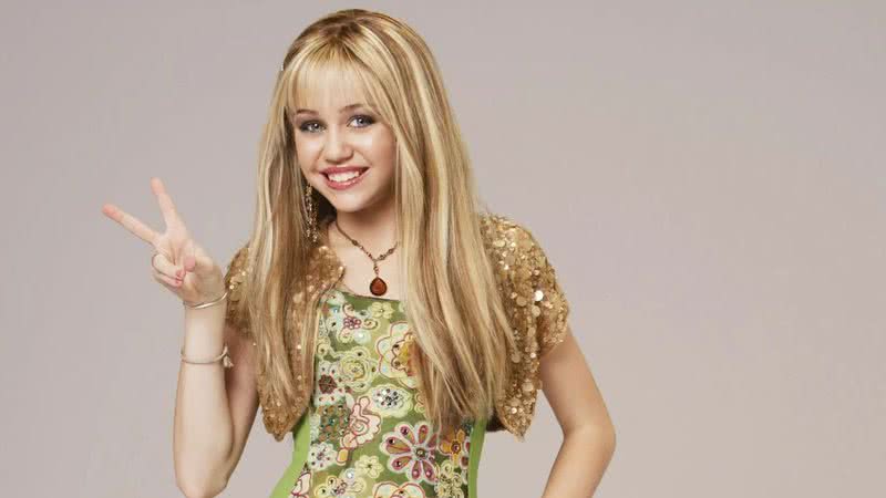 Miley Cyrus como Hannah Montana - Reprodução/Disney Channel