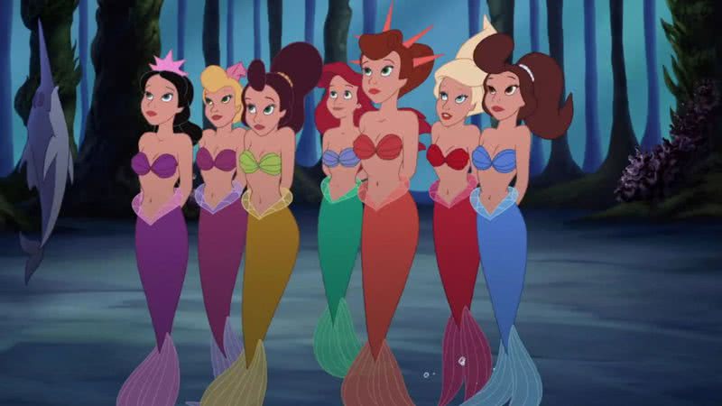 Who are Ariel’s sisters in the live action?