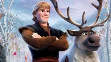 Imagem promocional de Kristoff e Sven para Frozen 2 - Divulgação/ Disney