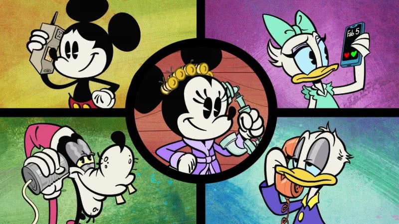 Imagem promocional da série O Maravilhoso Mundo de Mickey Mouse - Divulgação/Disney