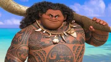 o semideus Maui, personagem de 'Moana - Um Mar de Aventuras' - Divulgação/ Disney