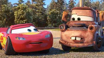 Relâmpago McQueen e Mate em 'Carros na Estrada' - Divulgação/Disney