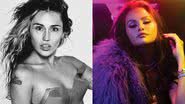 Miley Cyrus (à esqu.) e Selena Gomez (à dir.) em imagens recentes - Reprodução/Instagram/Miley Cyrus e Selena Gomez