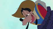 Pateta em cena  de ‘Mickey, Donald e Pateta em: Os Três Mosqueteiros’ (2004) - Reprodução/ Disney