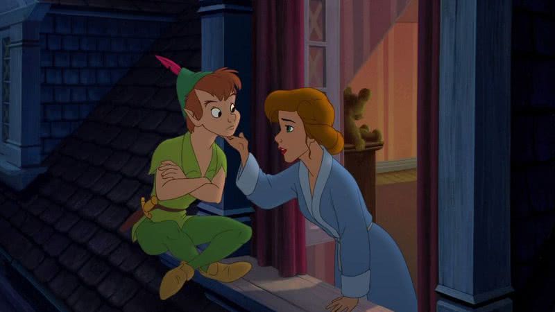Peter Pan e Wendy em 'Peter Pan - De Volta à Terra do Nunca' - Reprodução/ Disney