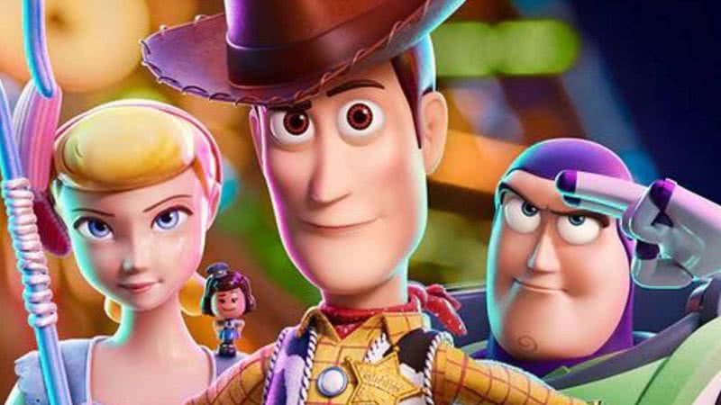Betty, Woody e Buzz Lightyear, personagens de Toy Story - Divulgação/ Disney