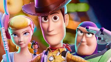 Betty, Woody e Buzz Lightyear, personagens de Toy Story - Divulgação/ Disney