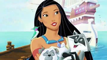 Imagem promocional do filme Pocahontas II - Uma Jornada para o Novo Mundo (1998) - Divulgação/Disney