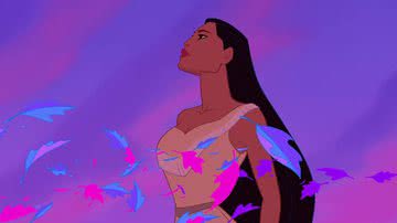 Cena da animação 'Pocahontas' (1995) - Reprodução/Disney