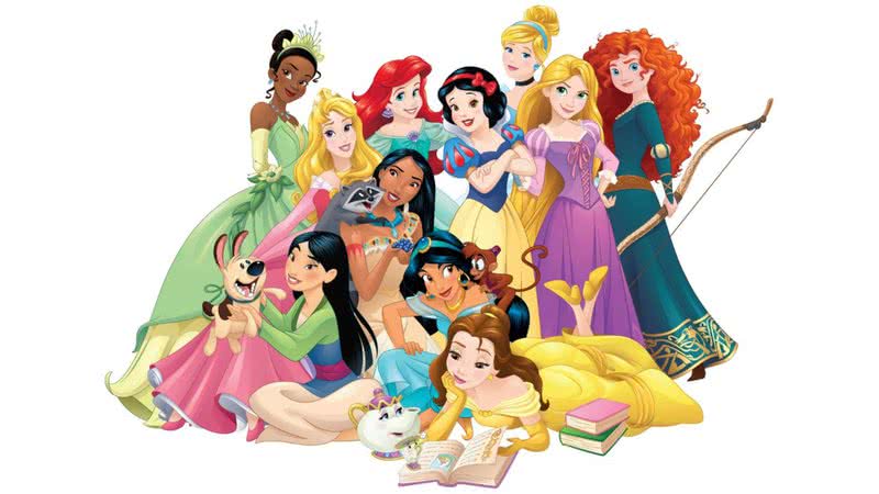 Personagens da franquia Disney Princesa - Divulgação/Disney