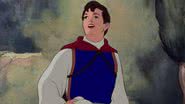 Príncipe Florian em cena da animação 'Branca de Neve e os Sete Anões' (1937), da Disney - Reprodução/Disney