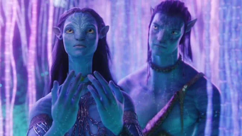 Neytiri e Jake Sully em cena de ‘Avatar: O Caminho da Água’ - Divulgação/ 20th Century Fox