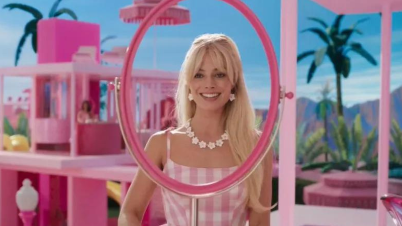 Imagem do trailer oficial do live-action da Barbie. - Reprodução/ Warner Bros.