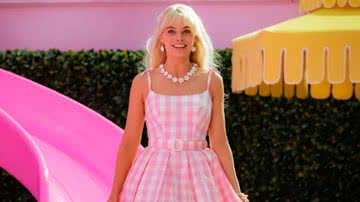Margot Robbie no live-action de 'Barbie' - Divulgação/Warner Bros.