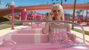 Margot Robbie no live-action de 'Barbie' - Reprodução/Warner Bros. Discovery