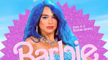 Dua Lipa como Barbie Sereia para o filme 'Barbie' - Divulgação/Warner Bros. Pictures