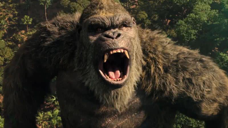 King Kong em cena do filme 'Godzilla vs. Kong' (2021) - Reprodução/Warner Bros.