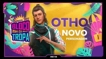 Otho, novo persongaem de Free Fire - Divulgação/ Garena