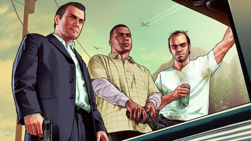 Imagem promocional de GTA 5 - Divulgação/Rockstar Games