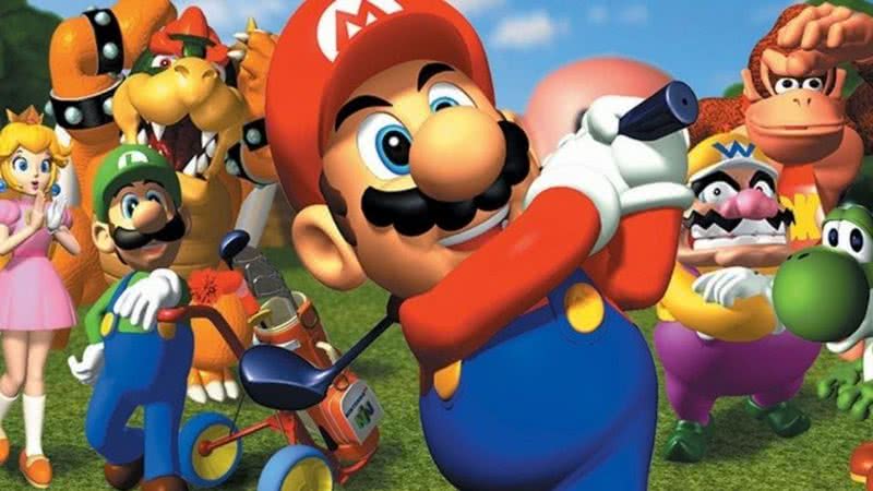 Imagem promocional de 'Mario Golf' - Divulgação/ Camelot Software Planning/ Nintendo/ Nintendo Research & Development 2