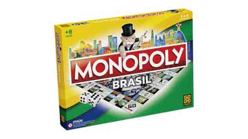 Caixa do jogo 'Monopoly Brasil' - Reprodução/ Grow