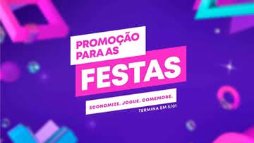 Imagem promocional da Promoção para as Festas - Divulgação/PlayStation