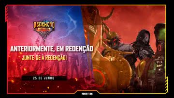 Imagem promocional do modo Redenção de Free Fire - Divulgação/Garena