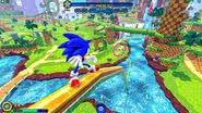 Cena do game 'Sonic Speed Simulator' - Divulgação/SEGA/Gamefam