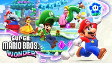Imagem promocional de 'Super Mario Bros. Wonder' - Divulgação/Nintendo