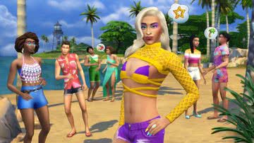 Pablo Vittar em 'The Sims 4' - Divulgação/ EA