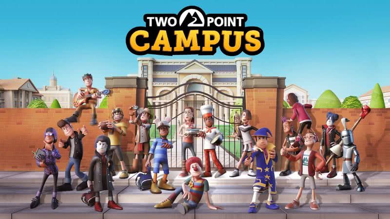 Imagem promocional de Two Point Campus - Divulgação/Two Point Studios Limited.