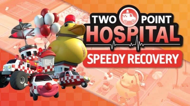 Imagem promocional de Two Point Hospital: Speedy Recovery - Divulgação/Two Point Studios Limited/SEGA Europe Limited