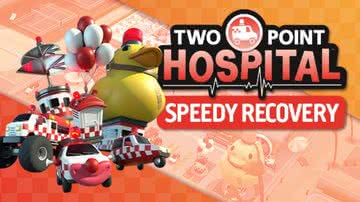 Imagem promocional de Two Point Hospital: Speedy Recovery - Divulgação/Two Point Studios Limited/SEGA Europe Limited