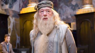 Michael Gambo como Albus Dumbledore na franquia "Harry Potter" - Reprodução/ Warner Bros.