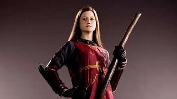 Bonnie Wright como Gina Weasly na saga Harry Potter - Divulgação/ Warner Bros.
