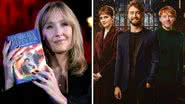 J.K. Rowling e imagem promocional do especial 'Harry Potter: De Volta a Hogwarts' - Getty Images/Divulgação/HBO Max