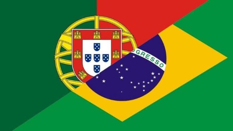 União das bandeiras de Brasil e Portugal - Wikimedia Commons
