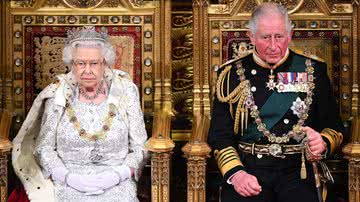 Rainha Elizabeth II e o príncipe Charles - Getty Images