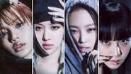 Lisa, Rosé, Jennie e Jisoo em Title Posters de “Pink Venom” - Divulgação/ YG Entertainment