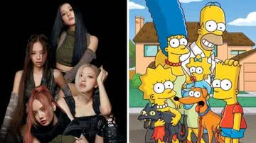 BLACKPINK e Os Simpsons - Divulgação/ YG Entertainment/ FOX