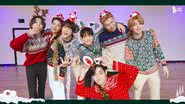 BTS durante o Dance Practice de 'Butter (Holiday Remix)' - Divulgação/Youtube/BANGTANTV