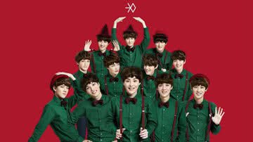 Capa do álbum 'Miracles in December', do EXO - Divulgação/SM Entertainment