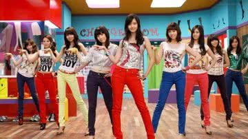 Girls' Generation para o clipe de Gee - Divulgação/SM Entertainment