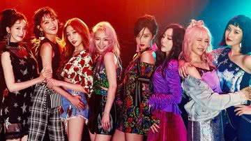 Taeyeon, Yuri, Hyoyeon, Sunny, Yoona, Tiffany, Sooyoung e Seohyun, membros do Girls' Generation em imagem de "Holiday Night" - Divulgação/ SM Entertainment