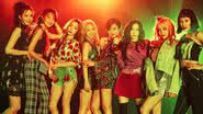 Imagem promocional do Girls' Generation para o álbum Holiday Night - Divulgação/SM Entertainment